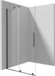 Deante PRIZMA 90 cm Walk-in tolóajtós zuhanyfal, titanium KTJ_D39R (KTJ_D39R)