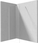 Deante PRIZMA 80 cm Walk-in zuhanyfal, fehér KTJ_A38P (KTJ_A38P)