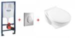 GROHE Rapid SL falsík alatti wc tartály komplett szett SZP-GR40 (38528001, 38505000, Alföldi-7047R001, Alföldi-8780S5019) (SZP-GR40)