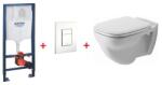 GROHE Rapid SL falsík alatti wc tartály komplett szett SZP-GR55 (38528001, 38732SH0, Duravit-22100900002, Duravit-0067310000) (SZP-GR55)