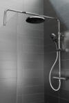 WASSERBURG zuhanyszett termosztátos csapteleppel és zuhanyfal merevítővel, króm 25.051-01CR (25.051-01CR)