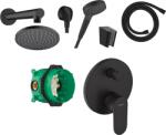 Hansgrohe Vernis Blend falsík alatti csaptelep szett, matt fekete SZP-HG25 (SZP-HG25)