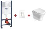 GROHE Rapid SL falsík alatti wc tartály komplett szett SZP-GR65 (38528001, 38732SH0, Roca-A346640000, Roca-A80164A004) (SZP-GR65)