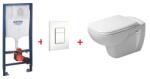 GROHE Rapid SL falsík alatti wc tartály komplett szett SZP-GR78 (38528001, 38732000, Duravit-25350900002, Duravit-0067310000) (SZP-GR78)