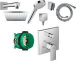 Hansgrohe Vernis Shape falsík alatti csaptelep szett, króm SZP-HG30 (SZP-HG30)