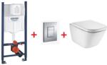 GROHE Rapid SL Projekt falsík alatti wc tartály komplett szett SZP-GR32 (38840000, 38732000, 34647L000, A80147200B) (SZP-GR32)