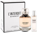 Givenchy L'Interdit Ajándékszett, Eau de Parfum 80ml + Eau de Parfum 12, 5ml (Travel set), női