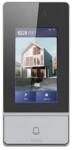 HiLook-Hikvision Videointerfon cu recunoastere faciala Hikvision HiLook DP9-WP, TCP/IP, Wi-Fi, ecran 4.3 inch, 2 camere de 2MP, IR, PoE, IP65, IK08 (DP9-WP)