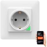 Polux Okos konnektor SMART 3680W/230V/16A Wi-Fi Tuya SCHUKO 315939 (SA1517)