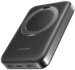 JOYROOM mágneses vezeték nélküli powerbank JR-PBM12 22.5W fogantyúval (fekete) (JR-PBM12) - blacktip