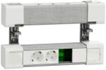 Schneider Electric Unica system - DU L 2xDE SOUSBA/C (RJ under)-alb/G (INS44404)