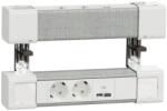 Schneider Electric Unica system - DU L 2xDE SOUSBA/C (on/under)-alb/G (INS44400)
