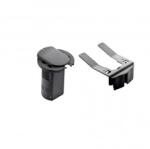 Legrand Desk grommet to be equipped - pentru 1 x 2P+E priza + USB phone charger - negru (054073)