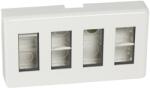 Legrand Doza aparenta pentru aparataj modular mosaic - 4x4 - 16module Alb (078888L)