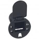 Legrand Desk grommet to be equipped - pentru 1 x 2P+E priza - negru (054071)