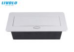 LIVOLO Carcasa prize incorporabile birou, 6M, Gri (VL-SHS013-S)