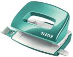 Leitz Lyukasztó 10lap fém testű mini Leitz Nexxt Wow jégkék (50601051) - web24