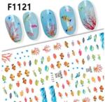  Körömmatrica - F1121 halak