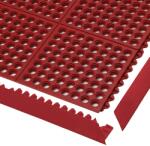 Notrax® 550RD Cushion Ease Red - Fáradsággátló szőnyeg az élelmiszeripar számára - 91 cm x 91 cm Méret: 91cm x 91cm