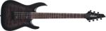 Jackson JS Series Dinky Arch Top JS22Q-7 DKA HT Transparent Black Burst