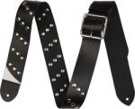 Jackson Metal Stud Leather Straps Black gitárpánt - 10% nyitási akció