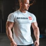 NEBBIA - Férfi izompóló Red " N" 292 (white) (L) - NEBBIA