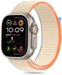 Tech-Protect TP1939 Tech-Protect Nylon Apple Watch 6 / 7 / 8 / 9 / 10 / SE / ULTRA 1 / 2 (44/45/46/49mm) óraszíj, Krém színű (TP1939) (TP1939)