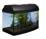  Akvárium szett 40 - fekete ívelt 40x25x25 cm