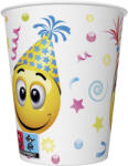 Javoli Smiley Icons&Balloons papír pohár 8 db-os 250 ml (PKK760630)