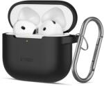 Tech-Protect AirPods 4 Tok - Tech-Protect Silicone Hook - Fekete (WR-183803) (WR-183803)