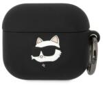 Karl Lagerfeld 3D Logo NFT Choupette Head Airpods 3 Black szilikon tok (KLA3RUNCHK) (KLA3RUNCHK)