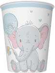 Javoli Baby elefánt Blue Balloon papír pohár 8 db-os 250 ml (PKK046535)