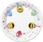 Javoli Smiley Icons&Balloons papírtányér 8 db-os 18 cm (PKK760647)