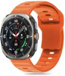 Tech-Protect Samsung Galaxy Watch Ultra (47mm) Szíj - Tech-Protect Silicone Line - Narancs (WR-178603) (WR-178603)