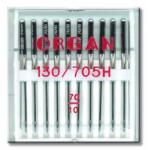 Organ 10 ace organ universal cu finetea acului inter 60 si 120, sistem ac130/750H (540000) - tiparedecroitorie