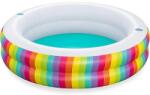 Bestway Басейн надуваем, детски, 206x51 см, Bestway 54443 Rainbow Dreams, с поставки за чаши (54443)
