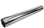 Pro Invest BURLAN INOX SP 0.5M simplu, 0.5m, D120, grosime 0, 5mm, inox 304 AISI