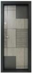 NOVO DOORS Usa metalica de apartament cu izolatie si vizor Novo Doors First Class NDS17, Deschidere Stanga Dreapta, Dimensiune 200X88 cm, Tabla 1.2 mm, Kit complet, Gri antracit (NDS17) - shopxl