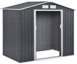 ROJAPLAST Archer "B" Grey Fém Kerti Ház, Tároló - 213x 191x195 cm, Szürke