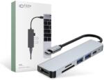 Tech-Protect V4 6in1 USB-C hub (2xUSB-A + USB-C + HDMI + SD)