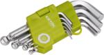 Extol L - chei IMBUS, set de 9, 1, 5 - 10 mm, scurt (66000) Cheie imbus
