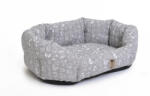 Petsy Max Pamut Kutyafekhely 50 cm, Szürke/Fehér Mintás - fizz