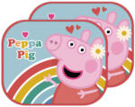  Peppa malac Rainbow napellenző ablakra 2 db-os (ADX15183PP) - kreativjatek