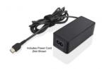 Lenovo LENOVO AC Adapter - 45W USB-C Standard - ThinkPad 13, P51s, T470/s, T570, X1 Tablet, Yoga370, X1 Carbon5, X1 Yoga2, X270 (4X20M26256) - digitalgo