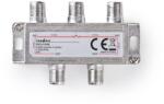 Nedis F elosztó 1-be - 4-ki, 5 - 2400 MHz | 6, 5 dB, SSPL410ME (SSPL410ME) - digitalgo