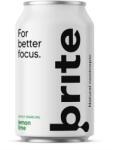 Brite Natural Energy Drink Lemon Lime, Energy szénsavas ital, Lime és citrom, 330 ml
