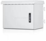 Formrack 16U 600x450 IP66 kültéri rack szekrény 100 mm lábazattal , dupla rétegű (OUT-16U450ZW) (OUT-16U450ZW)