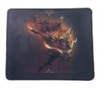  Professzionális Gamer egérpad warrior, gumitalp, 250x300x3mm, páncélos szamuráj mintával (TB24754_1)