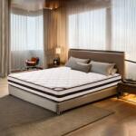 Sincere Furniture Comfort Line, Kétoldalas Antiallergén Táskarugós Matrac, Steppelt Huzattal, H4 Keménység, 160x200x23cm (617-160)