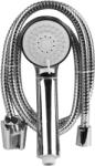 DOCHTMANN zuhanyfej 3 fúvókával és 150 cm-es zuhanycsővel, krómozott, tartóval (44004)